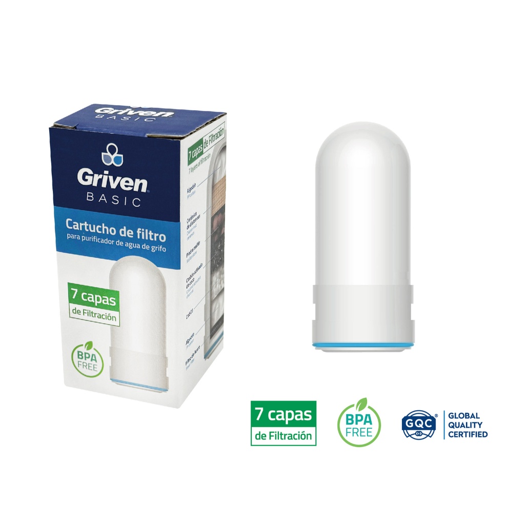 Repuesto para filtro para purificador de grifo griven