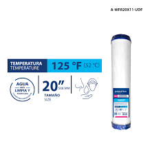 Cartucho repuesto de carbon granular 20" aquafina 