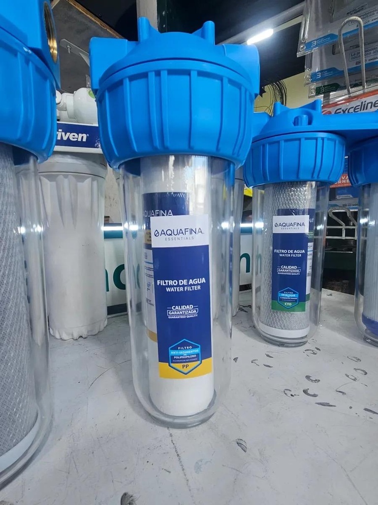 Filtro purificador de agua 1 etapa para fregador aquafina