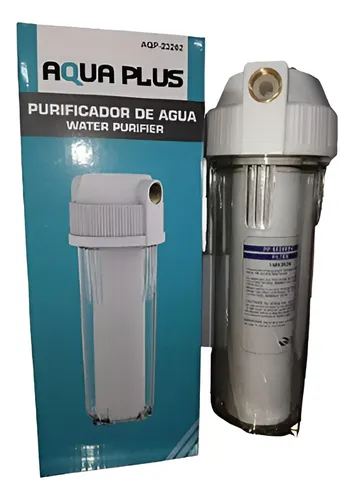 Filtro purificador de agua 1 etapa blanco para fregador aquaplus