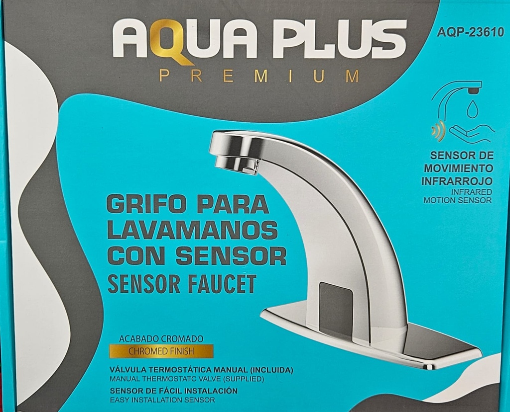GRIFO LAVAMANO CON SENSOR