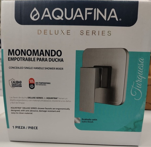 [a-1295a] Monomando para regadera satin aquafina