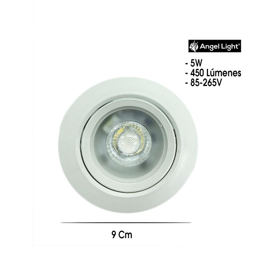 Ojo de buey led 5w blanco angel light