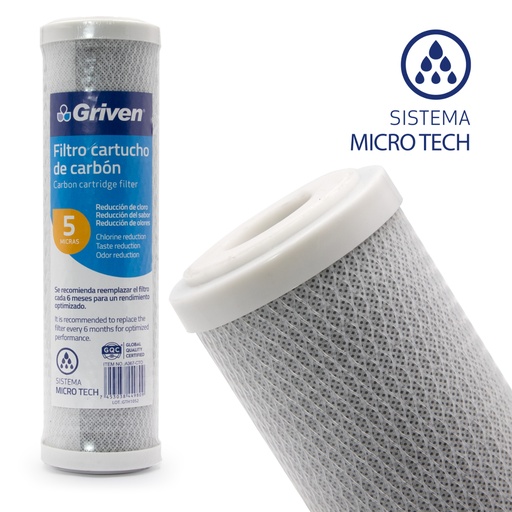 [a367-cto] Filtro cartucho de carbon griven