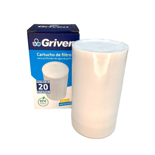 [gv-fwp-re20] Repuesto para filtro de fregador griven